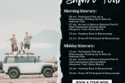Budget Baluran Safari Tour Itinerary by DMB Indonesia